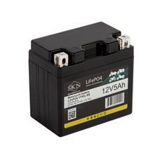 SKN LiFePO4 YTX5L-BS (12V/5Ah/80A) [UTX5L-BS, CT1205, YT5L-BS]