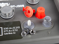 Тяговый WET аккумулятор Rutrike DT-J305 (J305H-AC) 6V215A/H C3