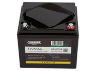 Литиевый тяговый аккумулятор Gelbert LiFePO4 (12V/50Ah/50A/600Wh) [6-GFM-38]