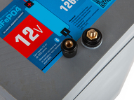 Литиевый тяговый аккумулятор LiFePo4 12V105Ah(100А) без дисплея, BMS смарт