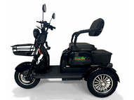 Электротрицикл GreenCamel Фродо X7 PRO V2 (60V 800W R10) дифференциал (черный)