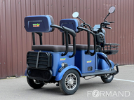 Электротрицикл GreenCamel Пони Z8 (60V 650W) дифференциал, (Синий)