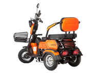 Электротрицикл Gelbert Caf 48V/60V 600Вт (красный)