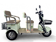 Электротрицикл GreenCamel Пони Z8 V2 (72V 1000W) дифференциал (бело-красный)