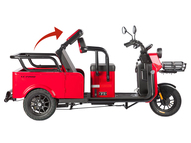 Электротрицикл Wanshida LC-F200 60V 1000Вт (зеленый)