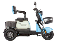 Электротрицикл Rutrike Gelbert Vega 48V/60V 600Вт (красный)