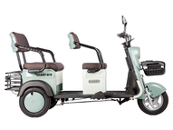 Электротрицикл Gelbert Beta 48V/60V 800Вт (черный)