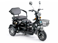 Электротрицикл Rutrike Бумеранг (черный)