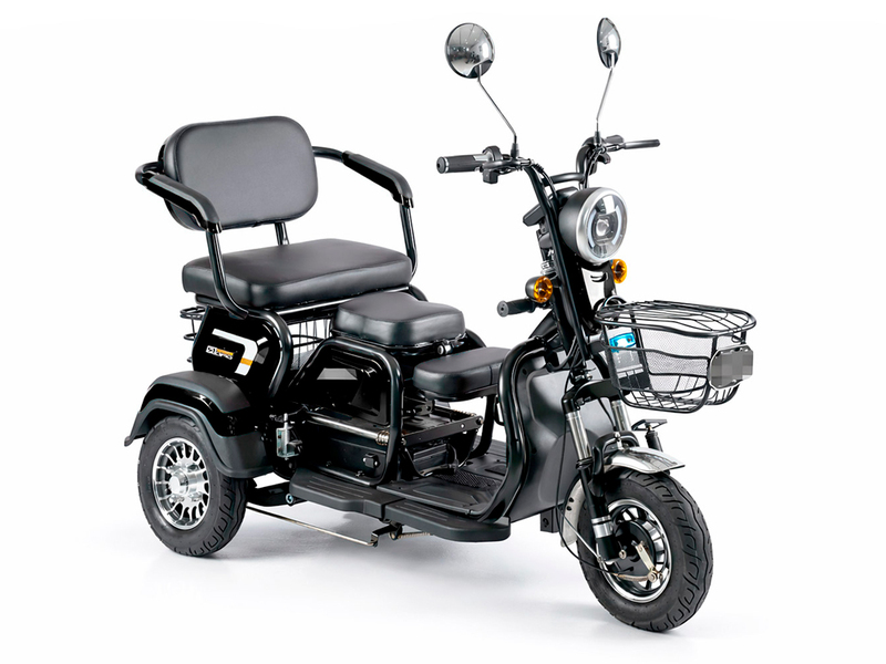 Электротрицикл Rutrike Бумеранг (черный)