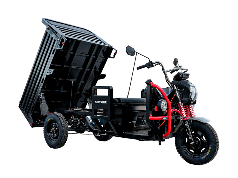 Электротрицикл WHITE SIBERIA SIBTRIKE PRO CARGO
