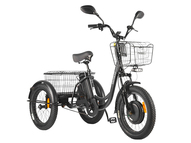 Электровелосипед Eltreco Porter Fat 500 (черный матовый)