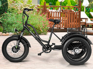 Трехколесный электрофэтбайк трицикл Grizzly M5